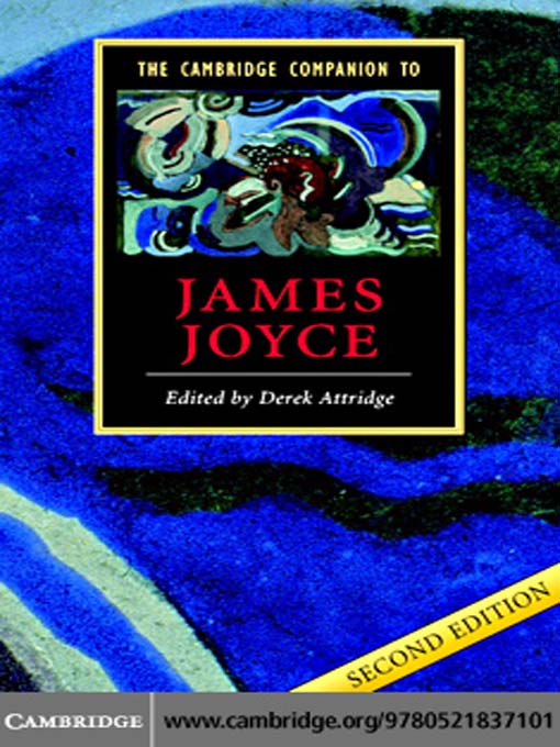 Cover image for The Cambridge Companion to James Joyce